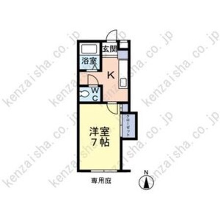 長町一丁目駅 徒歩5分 1階の物件間取画像